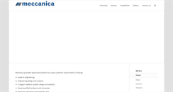 Desktop Screenshot of meccanica.com.au