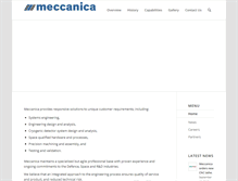 Tablet Screenshot of meccanica.com.au